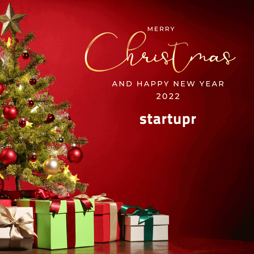 Startupr Wishes You Merry Christmas & Happy New Year